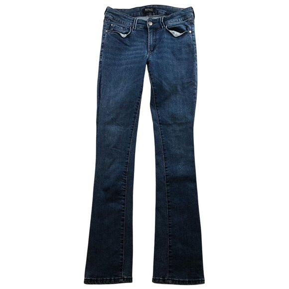 Buffalo David Bitton Womens Hope Jeans Size 27W Mid Rise Straight Stretch Casual - Picture 1 of 16